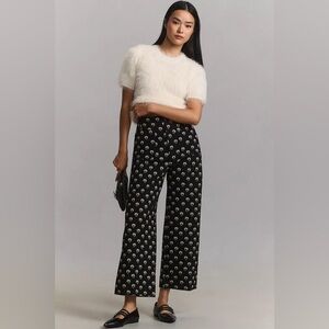 NWT Size 26 - The Colette Ponte Crop Wide-Leg Pants by Maeve